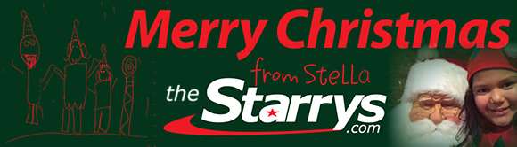 Merry Christmas from Stella - TheStarrys.com