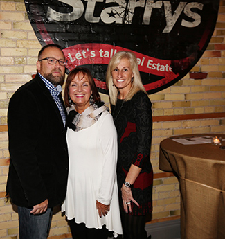 Rich and Becki Starry with Mary Jo Danen